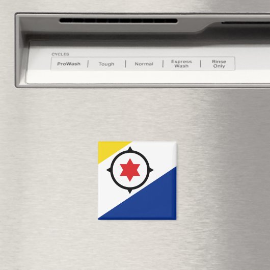 Magnet du drapeau Bonaire (In Situ (Lave-vaisselle))