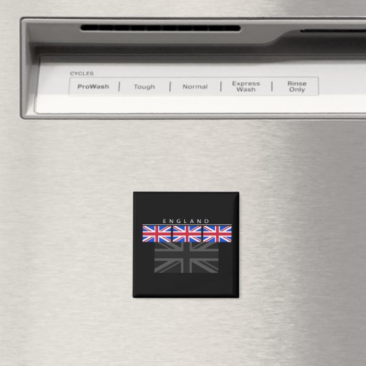 Magnet du drapeau d'Angleterre (In Situ (Lave-vaisselle))