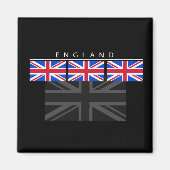 Magnet du drapeau d'Angleterre (Devant)