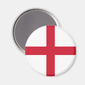 Magnet du drapeau d'Angleterre (Recto/Verso)