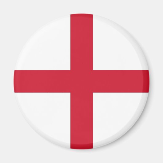 Magnet du drapeau d'Angleterre (Devant)