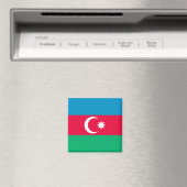 Magnet du drapeau d'Azerbaïdjan (In Situ (Lave-vaisselle))