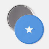 Magnet du drapeau de Fisheye en Somalie (Recto/Verso)