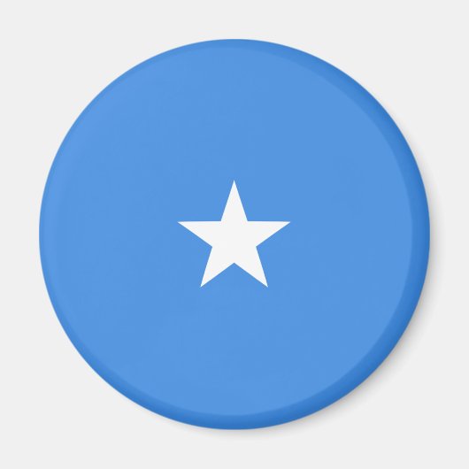 Magnet du drapeau de Fisheye en Somalie (Devant)