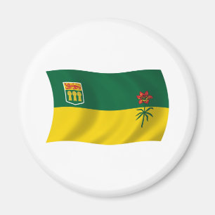 Magnet du drapeau de la Saskatchewan