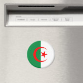 Magnet du drapeau de l'Algérie (In Situ (Lave-vaisselle))