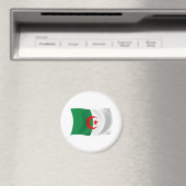 Magnet du drapeau de l'Algérie (In Situ (Lave-vaisselle))