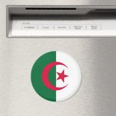 Magnet du drapeau de l'Algérie (In Situ (Lave-vaisselle))