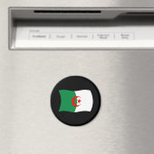 Magnet du drapeau de l'Algérie (In Situ (Lave-vaisselle))