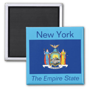 Magnet du drapeau de New York