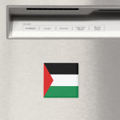 Magnet du drapeau de Palestine (In Situ (Lave-vaisselle))