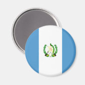 Magnet du drapeau du Guatemala (Recto/Verso)