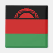 Magnet du drapeau du Malawi (Devant)