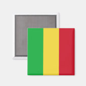 Magnet du drapeau du Mali (Recto/Verso)