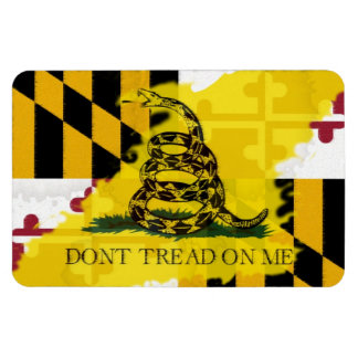 Magnet du drapeau du Maryland Gadsden