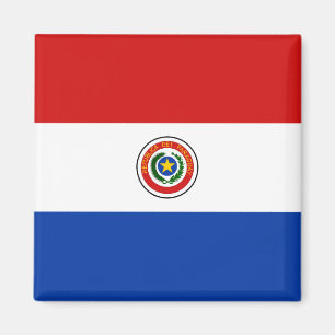 Magnet du drapeau du Paraguay