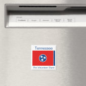 Magnet du drapeau du Tennessee (In Situ (Lave-vaisselle))