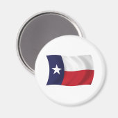 Magnet du drapeau du Texas (Recto/Verso)