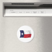 Magnet du drapeau du Texas (In Situ (Lave-vaisselle))