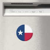 Magnet du drapeau du Texas (In Situ (Lave-vaisselle))