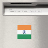 Magnet du drapeau indien (In Situ (Lave-vaisselle))