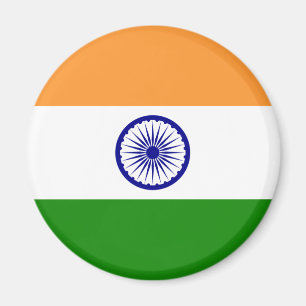 Magnet du drapeau indien