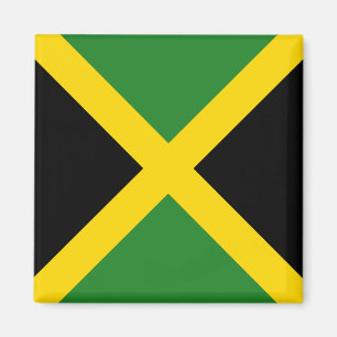 Magnet du drapeau jamaïcain
