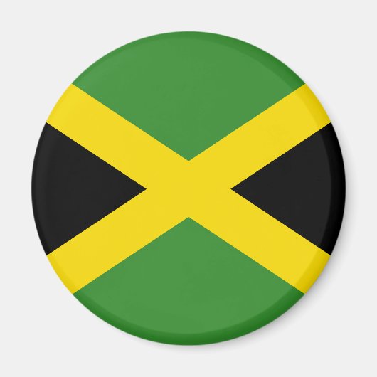 Magnet du drapeau jamaïcain (Devant)