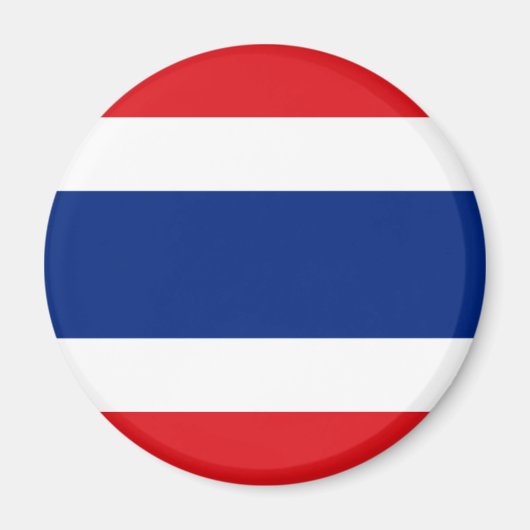 Magnet du drapeau thaïlandais (Devant)