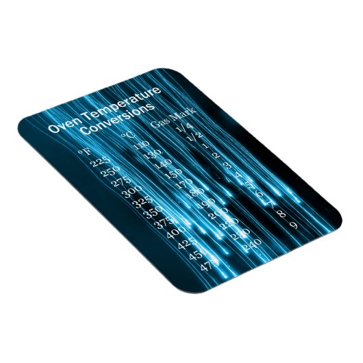 Magnet du graphique de conversion de température d (Côté Droit)