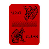 Magnet du lave-vaisselle Griffin (Vertical)