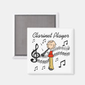 Magnet du lecteur Clarinet (Recto/Verso)