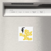 Magnet du logo Big Rude Jake (In Situ (Lave-vaisselle))