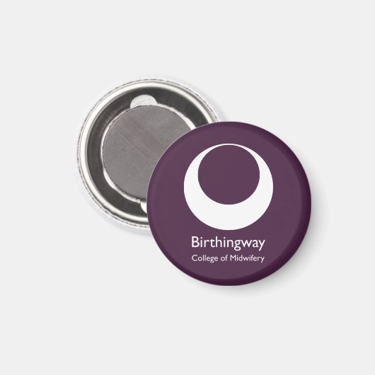 Magnet du logo Birthingway (Recto/Verso)