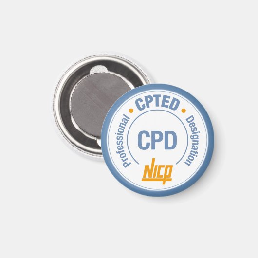 Magnet du logo CPD (Recto/Verso)