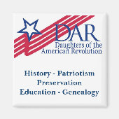 Magnet du logo DAR (Devant)