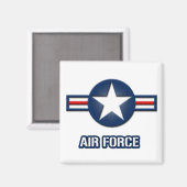 Magnet du logo de la Force aérienne (Recto/Verso)