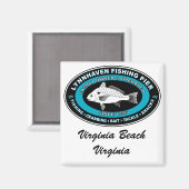 Magnet du logo de la jetée (Recto/Verso)