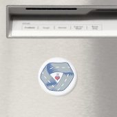 Magnet du logo de la route de la CR ronde (In Situ (Lave-vaisselle))
