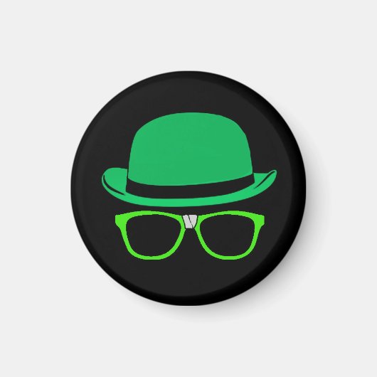 Magnet du logo de la soirée Dork (Devant)