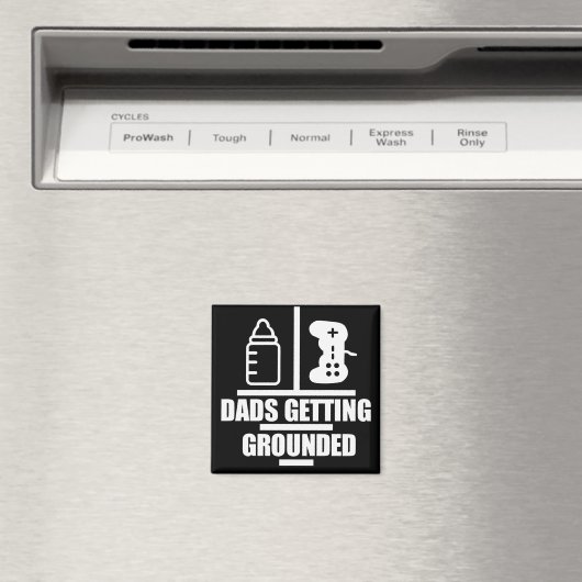 Magnet du logo de mise à terre pour les papas (In Situ (Lave-vaisselle))