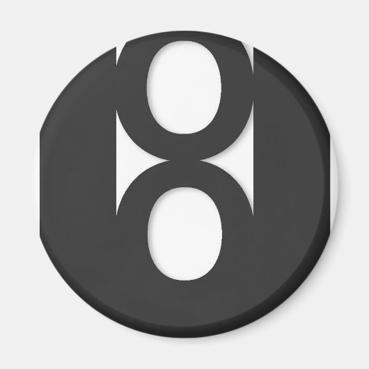 Magnet du logo de sortie de l'unité (Devant)