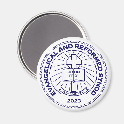 Magnet du logo E&R (Recto/Verso)