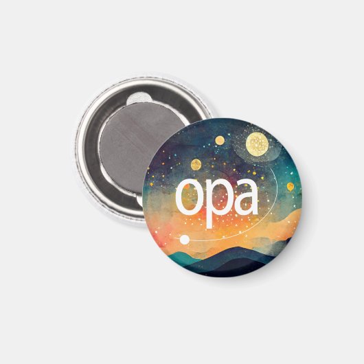 Magnet du logo OPA (Recto/Verso)