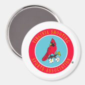 Magnet du logo VSSA (Recto/Verso)