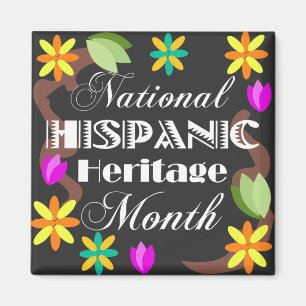 Magnet du Mois du patrimoine hispanique national