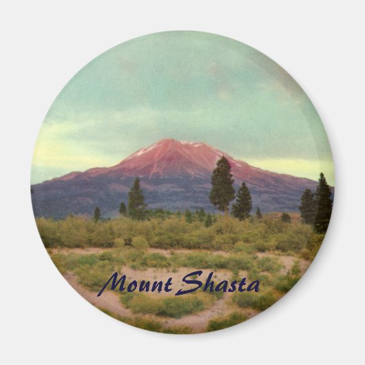 Magnet du mont Shasta (Devant)