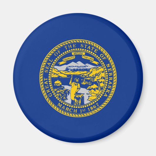Magnet du Nebraska (Devant)