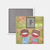 Magnet du Nouvel An (Recto/Verso)