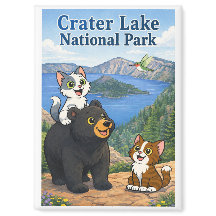Magnet du Parc national Crater par Catnaps-N-Chaos